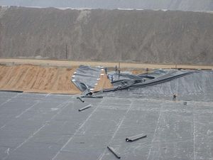 Работы геомембрана накопитель &mdash; УТК ЛТД