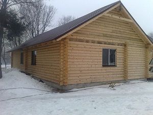 Деревянная баня. &mdash; ВАЛС