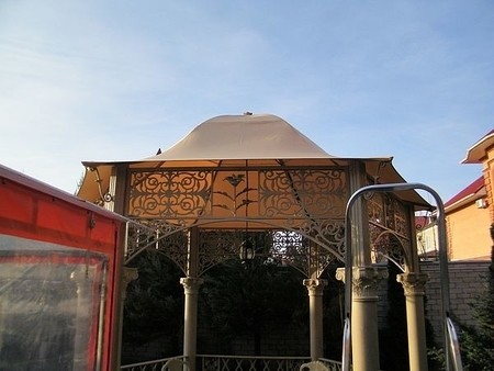 беседка круглая