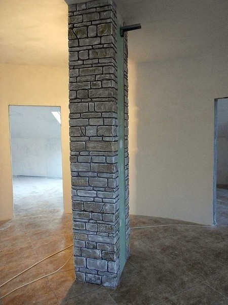 Имитация природных материалов в интерьере