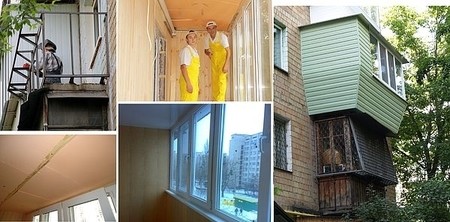 Балкон под ключ в Хрущевке