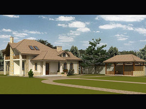 Дом с беседкой &mdash; Архибокс