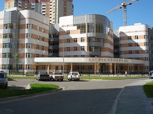 Поликлиника Позняки, отделка фасада — Буд Велл Поликлиника Позняки, отделка фасада — Буд Велл