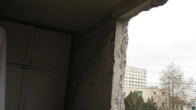 Усиление наружной стены балкона 9-ти этажки. — Дроздовський Усиление наружной стены балкона 9-ти этажки. — Дроздовський