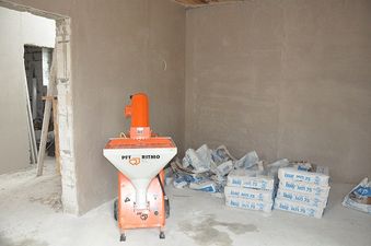 Машинная штукатурка 220В &mdash; Строечка