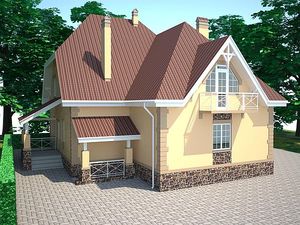 индивидуальный жылой дом_01 &mdash; АБ ГРУП