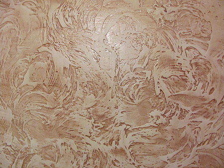 Нанесение декоративной штукатурки фото