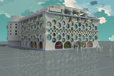 Проект торгово-развлекательного комплекса с 3д кинотеатром