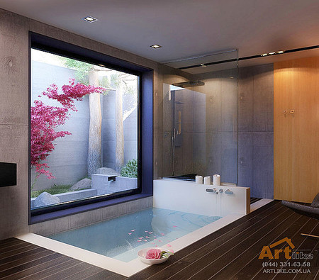 Дизайн интерьера ванной