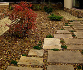 Садовые дорожки из натурального камня. &mdash; АУРУМ групп