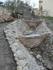 Облицовка водоемов природным камнем &mdash; Бауернхаус