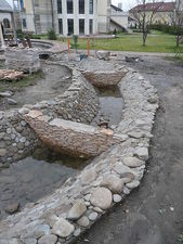 Облицовка водоемов природным камнем &mdash; Бауернхаус