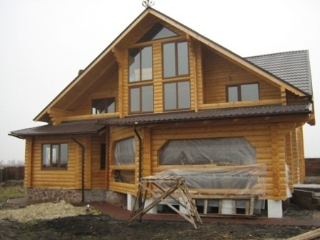 Деревянный дом из профилированого бруса 180*160мм