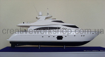 Модель яхты Ferretti 881 RPH — Творча майстерня Василя Чагіна Модель яхты Ferretti 881 RPH — Творча майстерня Василя Чагіна
