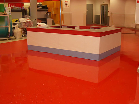 Декоративный пол