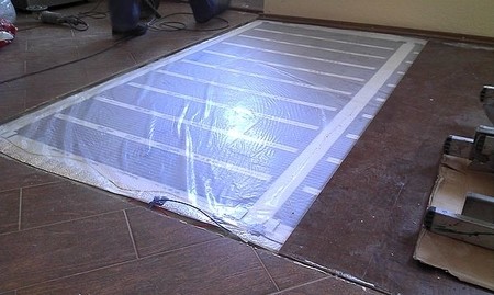 Монтаж под плитку