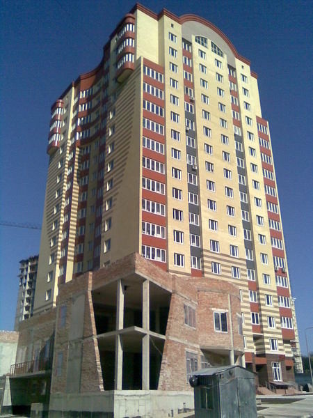 Каркасно-монолитное строительство.