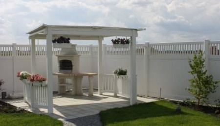 Беседка из ПВХ