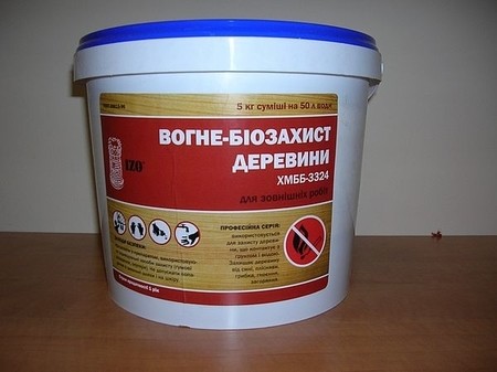 Антисептики антипирены для древесины IZO-1(ГОСТ 28815-96)