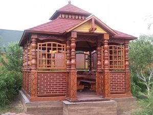 Деревянные беседки для дачи — Комфорт-Майстер Деревянные беседки для дачи — Комфорт-Майстер