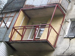 Расширение балкона. &mdash; Ковальский А.П.