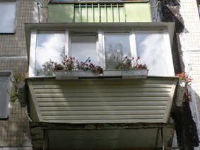 балкон. наружная обшивка &mdash; МЕГА ВІК