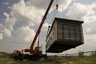 Монтаж Модульного дома на участок — NewMobHome Монтаж Модульного дома на участок — NewMobHome