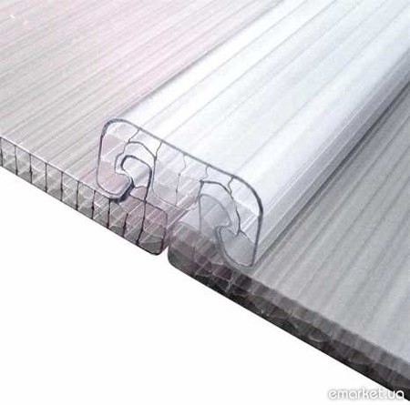 Сотовый Поликарбонат. Архитектурная система стационарного соединения.