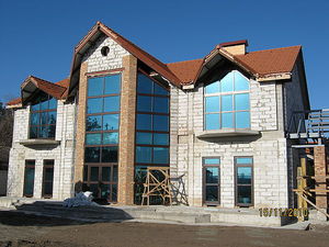 Остекление частных домов, коттеджей &mdash; Відкриті вікна