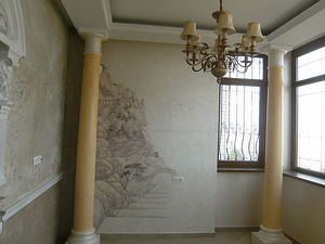 Нанесение декоративных штукатурок, росписей и барельефов — РемДнепр Нанесение декоративных штукатурок, росписей и барельефов — РемДнепр