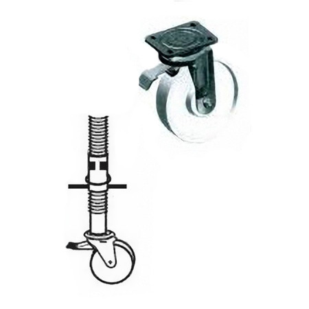 Колеса поворотные без тормоза , и поворотные без тормоза диаметром 200 мм