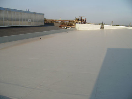 Монтаж ПВХ  мембраны