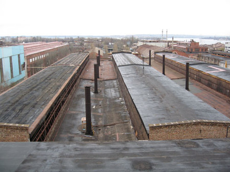 Ремонт кровли. Состояние до ремонта