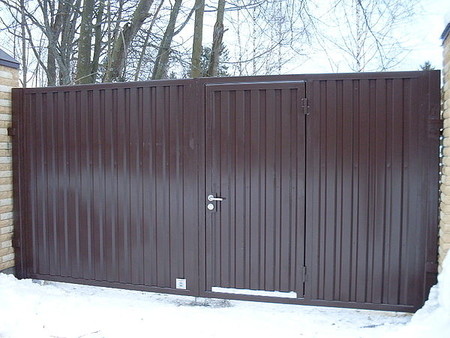 Ворота распашные