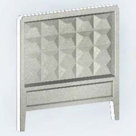 Огорожа бетонна 2,5х4,0м; 2,2х4м; 2,5х2,5м  зі стаканами