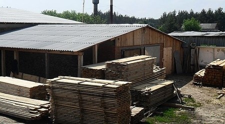 продукция пред загрузкой в сушильную камеру