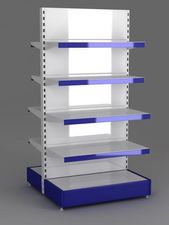 Стеллаж торговый универсальный — Tisso Стеллаж торговый универсальный — Tisso