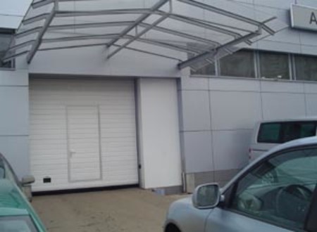 Ворота гаражні, ворота промислові, секційні ворота, автоматика до воріт Алютех.