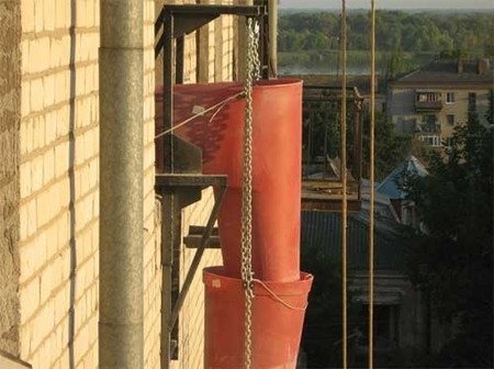 Рукава для сброса строительного мусора (мусоросброс)