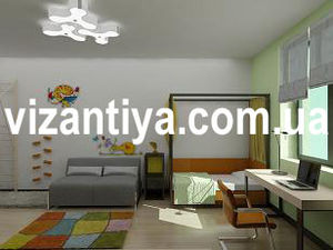 3D Дизайн детской &mdash; Византия