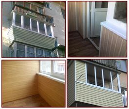 Балконы под ключ &mdash; Волшебные окна