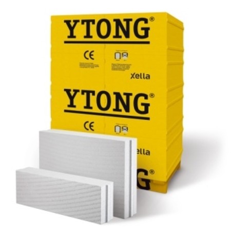 Перегородочные газоблоки YTONG INTERIO - теперь с системой паз-гребень