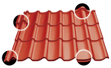 Металлочерепица W34-200 Bulat® Металлочерепица W34-200 Bulat®