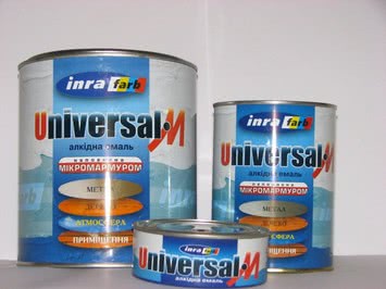 Алкидная пентафталиевая эмаль "Universal-M" (ТМ Inrafarb)