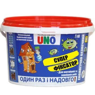 Клей акриловый UNO Супер Фиксатор (3 кг)