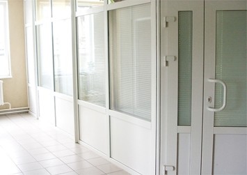 Металлопластиковые перегородки