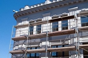 Леса строительные, клино-хомутовые