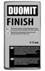 Самовыравнивающаяся смесь финишная износостойкая DUOMIT FINISH Самовыравнивающаяся смесь финишная износостойкая DUOMIT FINISH