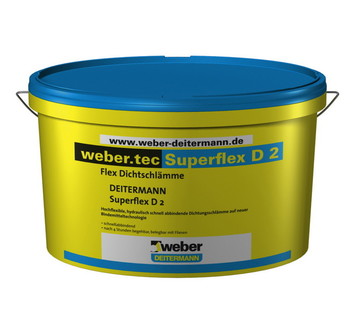 Гидроизоляция Дайтерманн Deitermann weber.tec Superflex D2 Гидроизоляция Дайтерманн Deitermann weber.tec Superflex D2