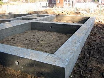 Пристрій монолітних фундаментів і конструкцій